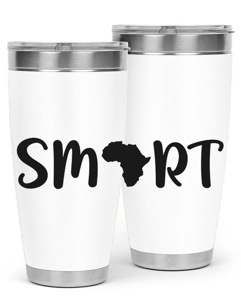 smart africa 32#- black words phrases- Cotton Tank