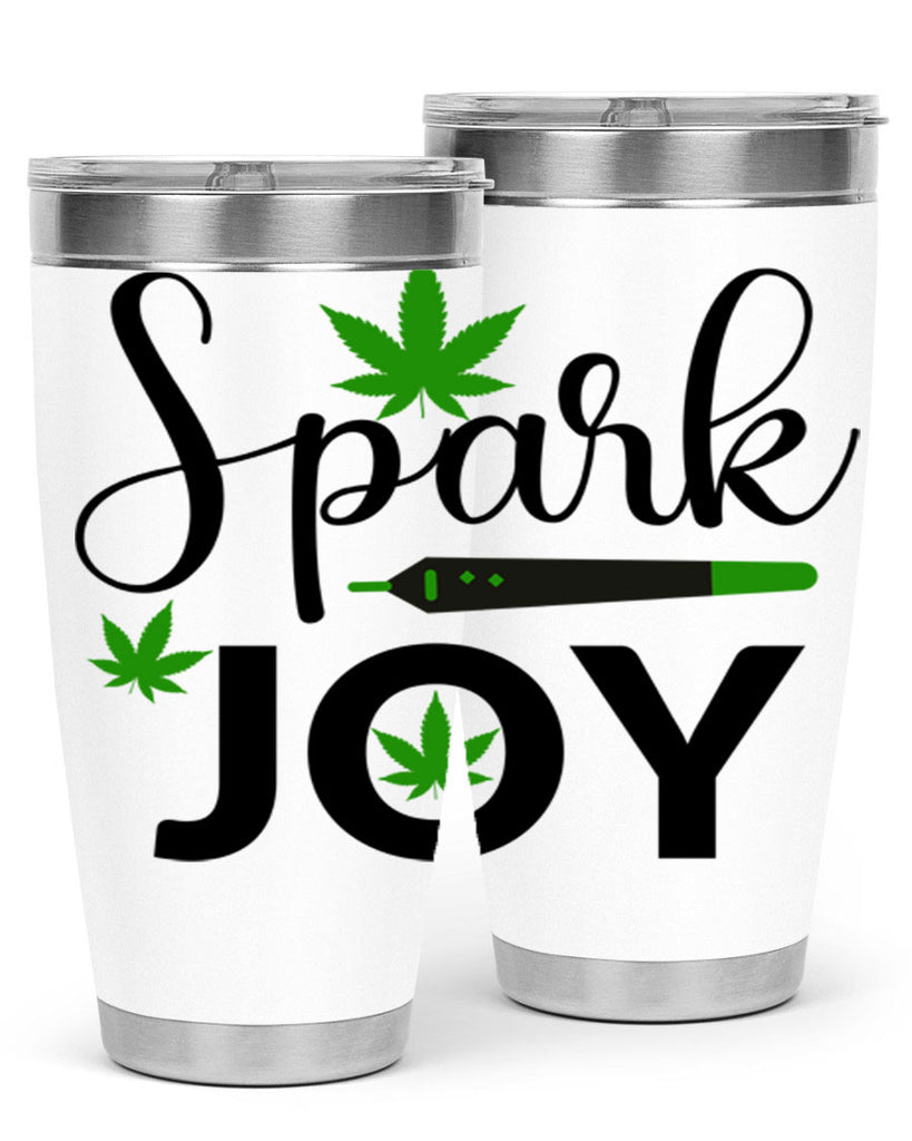 spark joy 250#- marijuana- Tumbler