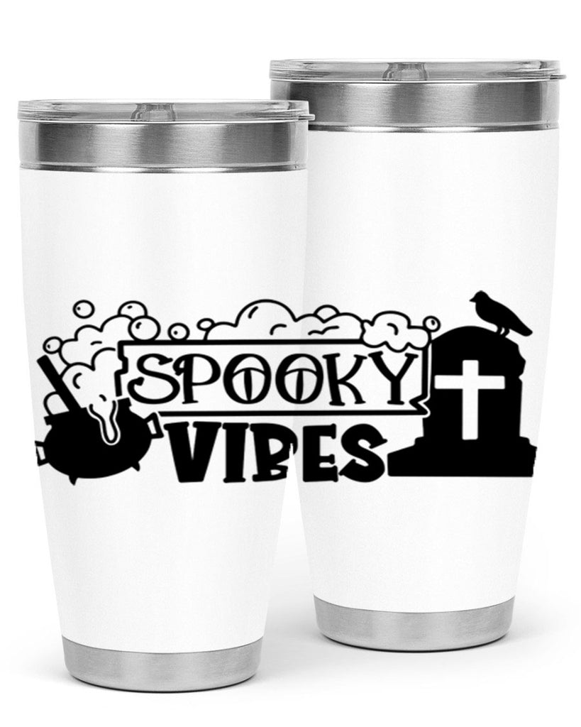spooky vibes 20#- halloween- Tumbler