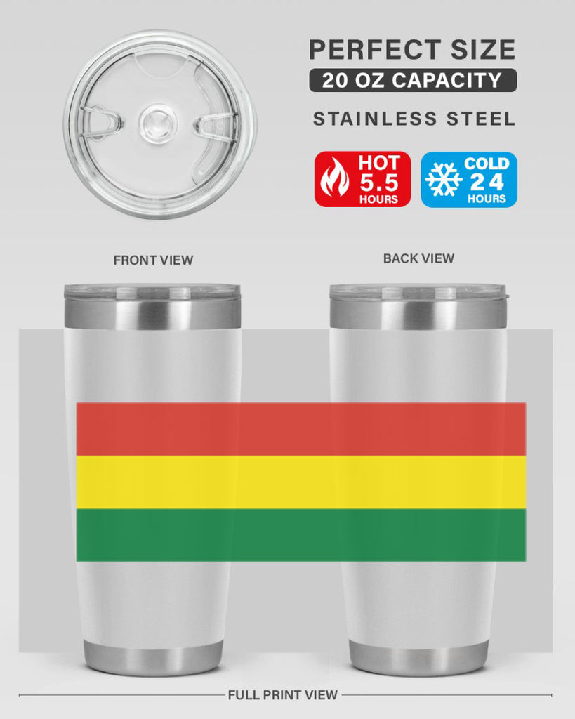 Bolivia 177#- world flags- Tumbler