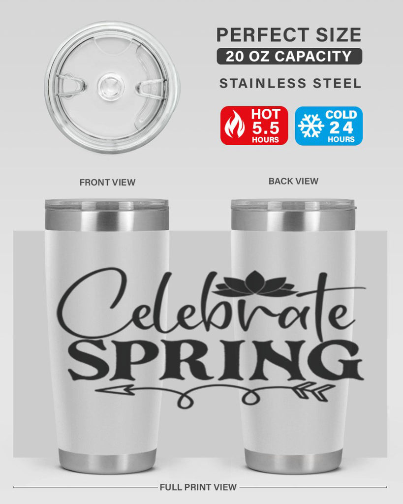 Celebrate spring 2#- spring- Tumbler