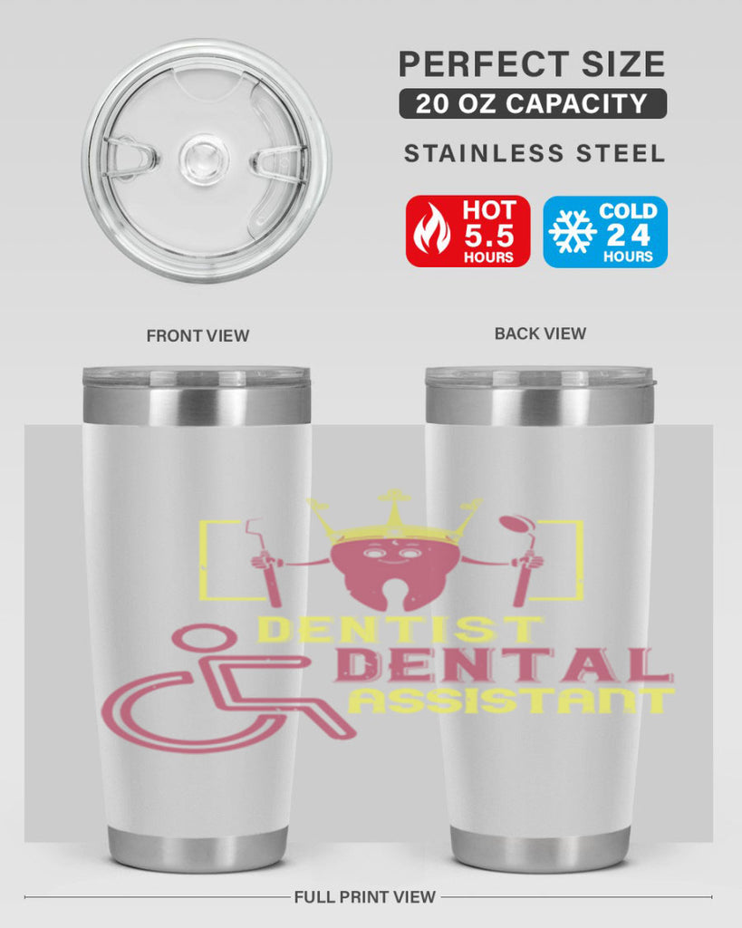 Dentist dental assistant Style 47#- dentist- tumbler