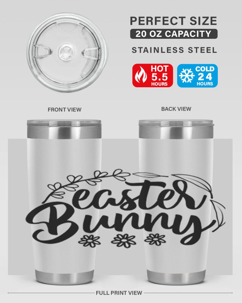 Easter bunny  129#- spring- Tumbler