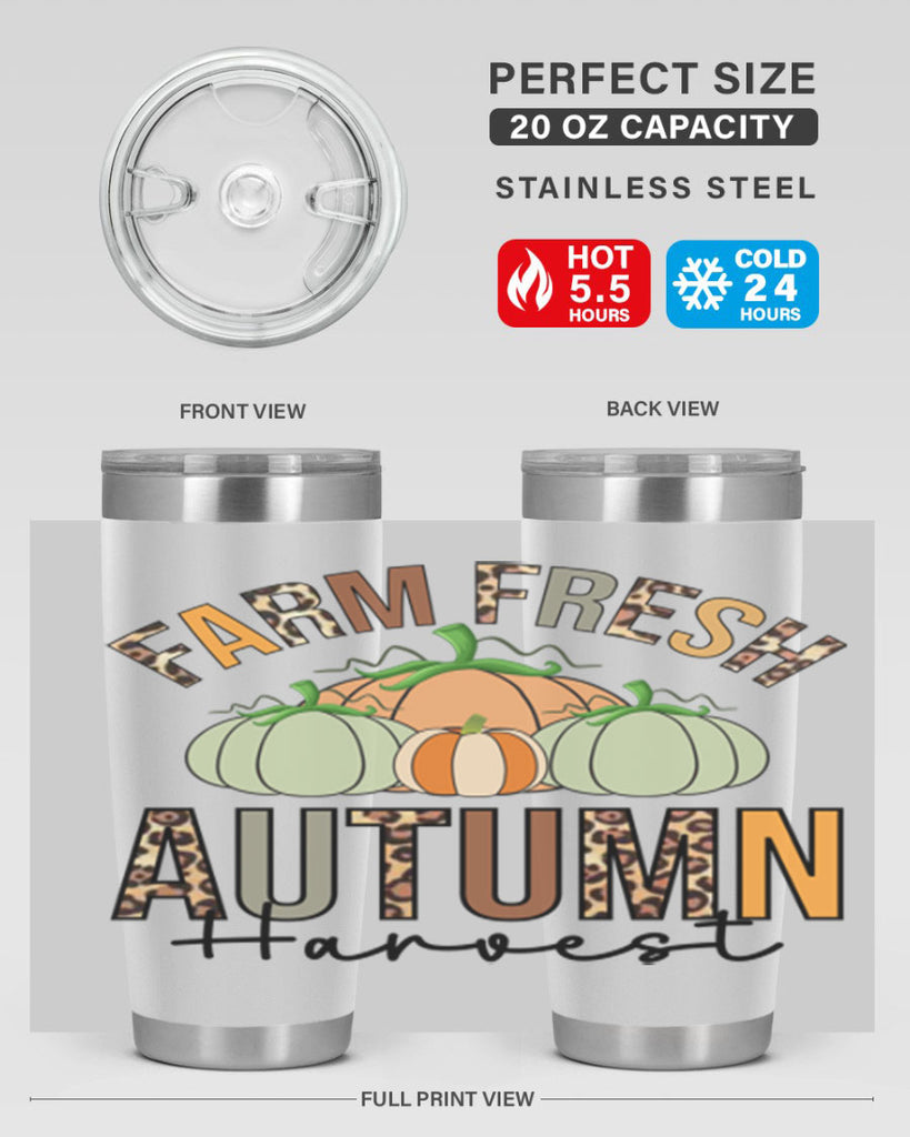 Farm fresh Autumn Harvest 170#- fall- Tumbler