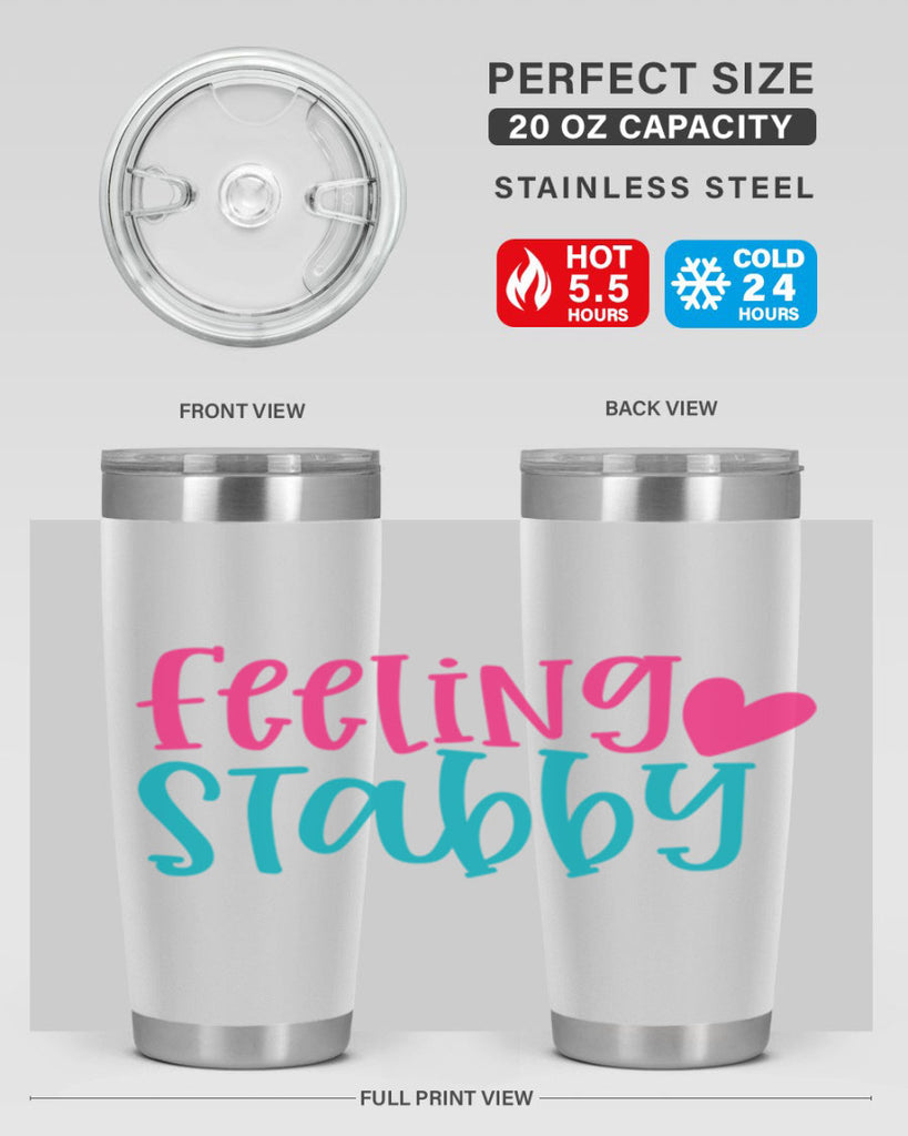 Feeling Stabby Nurse Style Style 192#- nurse- tumbler