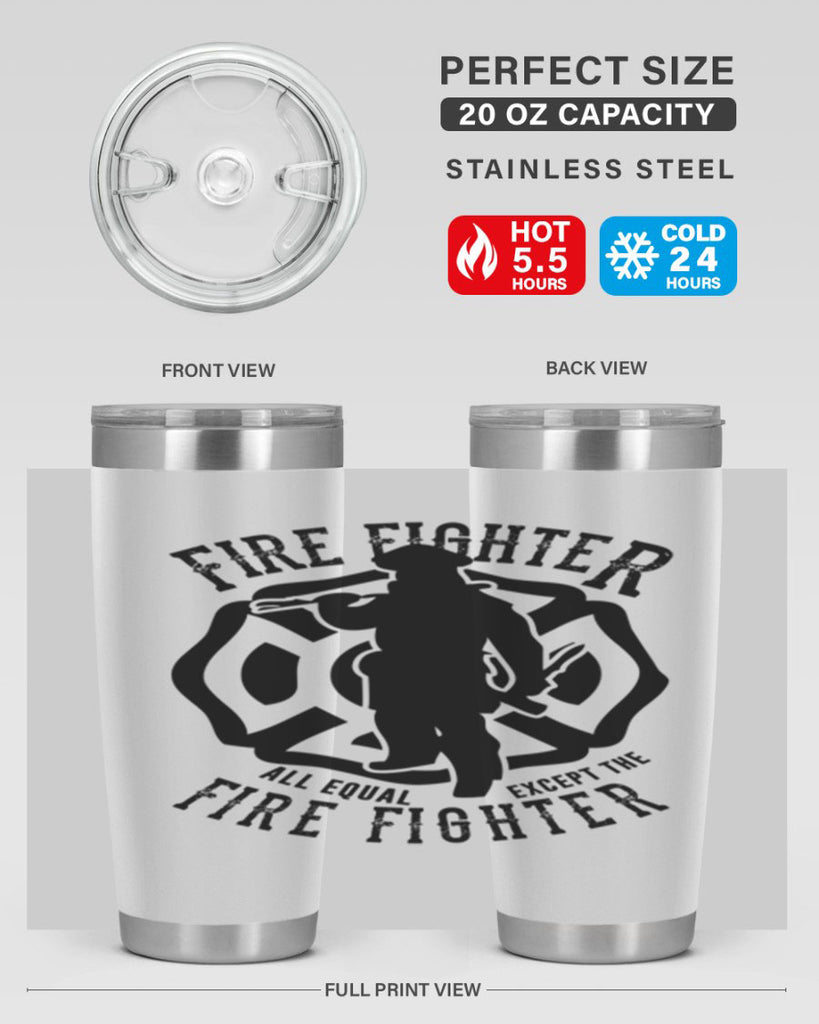 Fire Fighter Style 81#- fire fighter- tumbler