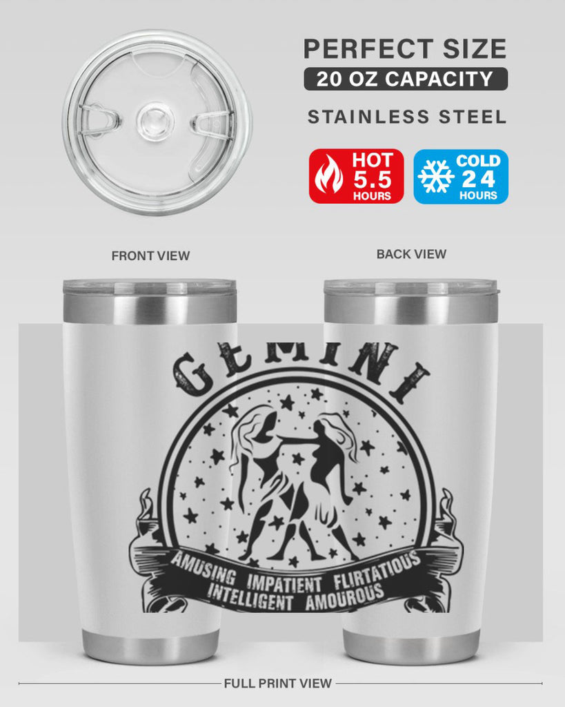 Gemini 9#- zodiac- Tumbler