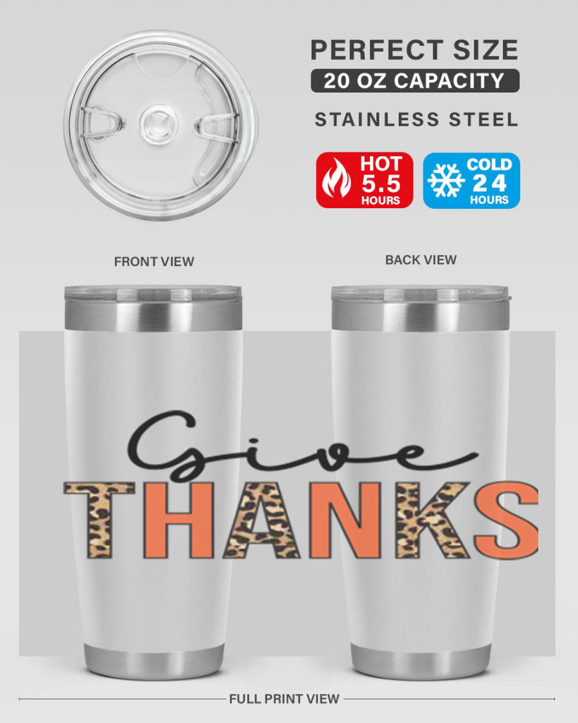 Give thanks 194#- fall- Tumbler