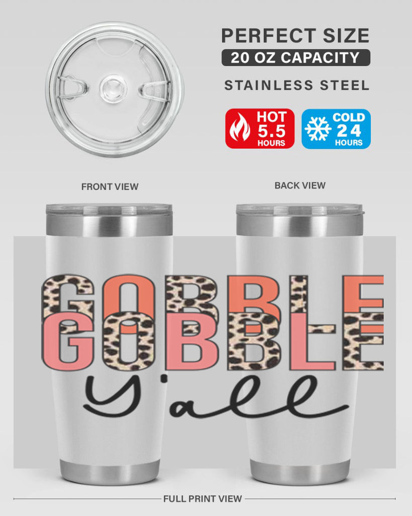 Gobble gobble yall 200#- fall- Tumbler