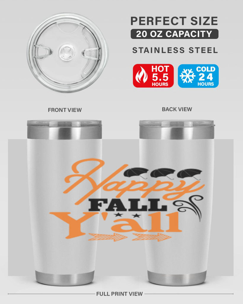 Happy Fall Yall 234#- fall- Tumbler