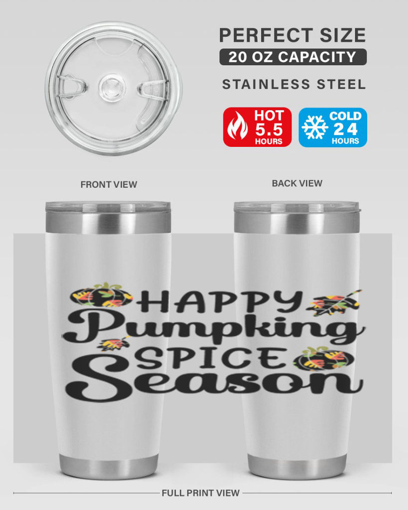 Happypumpkinspiceseason 258#- fall- Tumbler