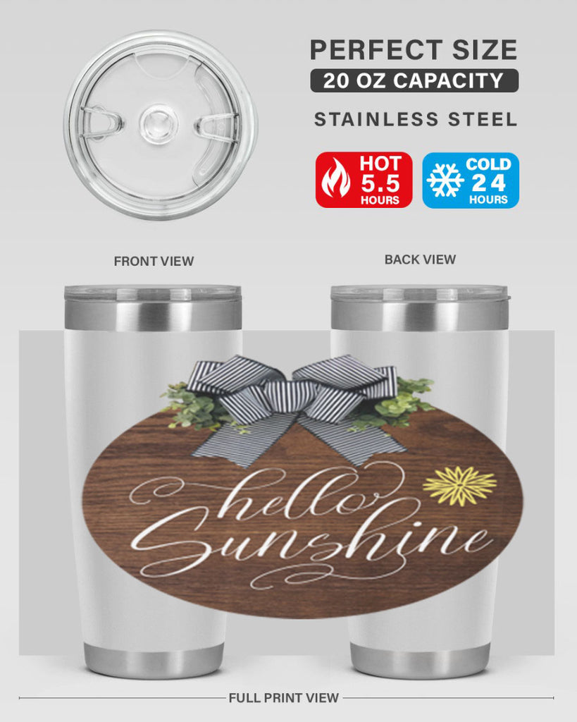 Hello Spring Lettering Mockup200#- spring- Tumbler