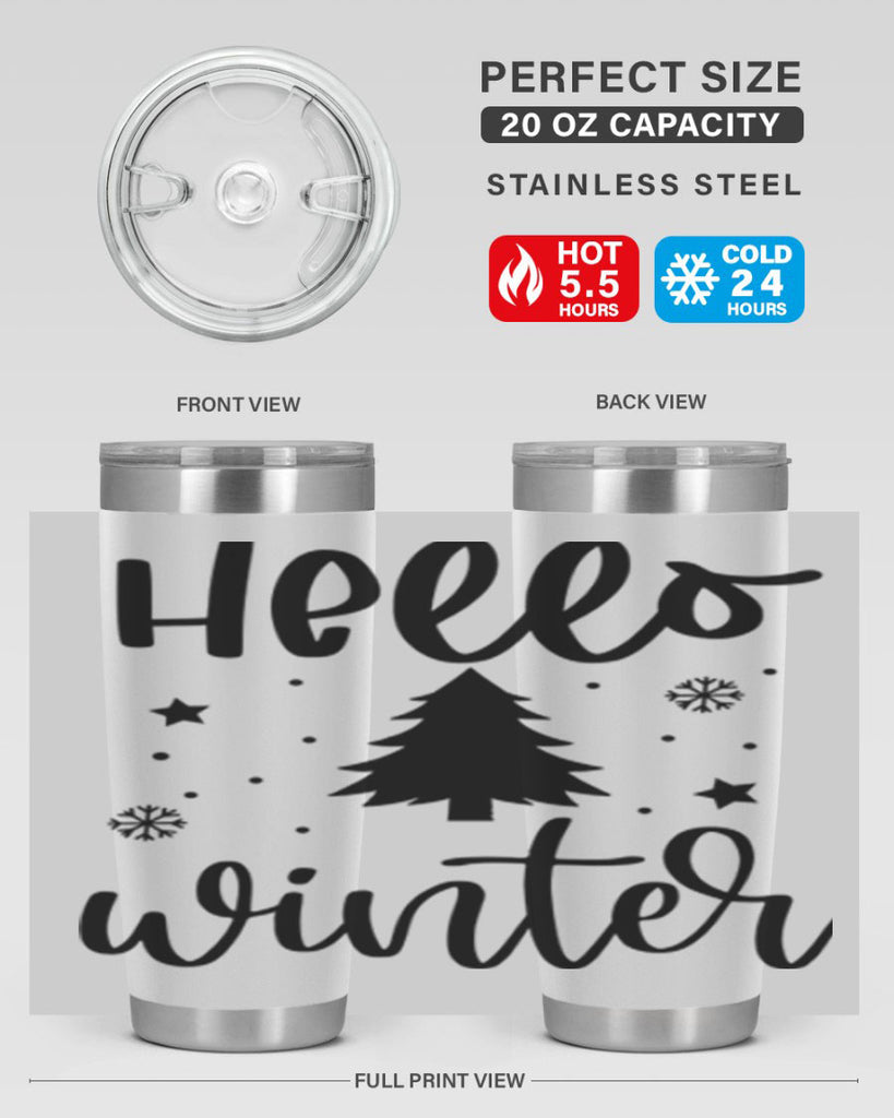 Hello Winter 162#- winter- Tumbler