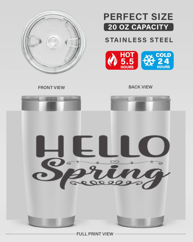 Hello spring 185#- spring- Tumbler