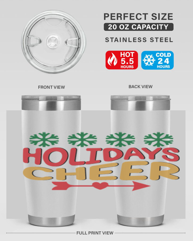 Holidays Cheer 192#- winter- Tumbler