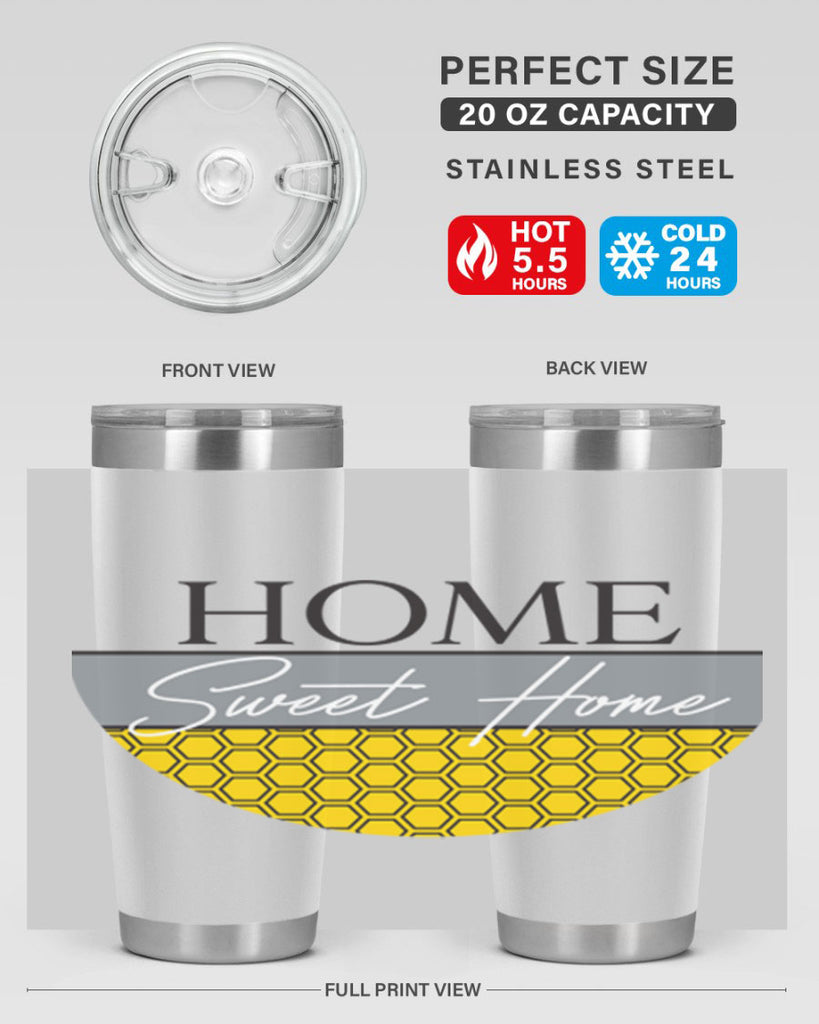 Home Sweet Home Hive lines246#- spring- Tumbler