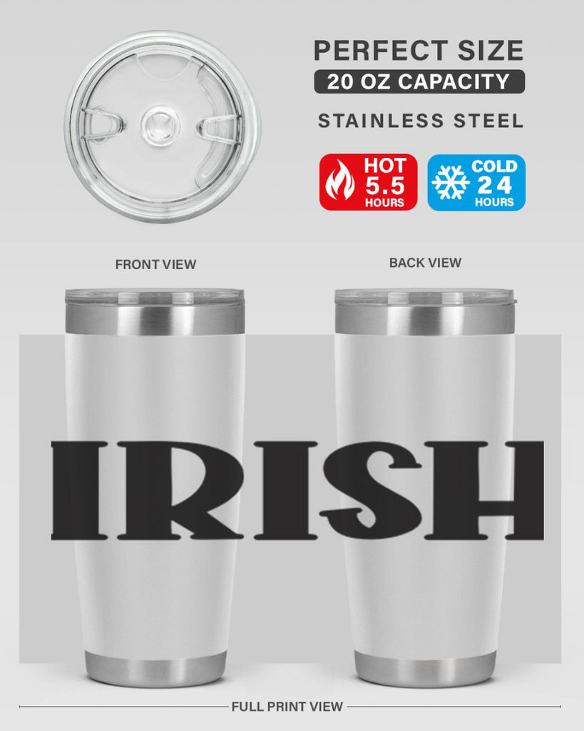 Irish Style 77#- St Patricks Day- Tumbler