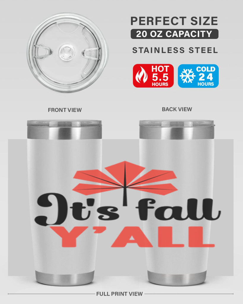 Its fall yall 373#- fall- Tumbler