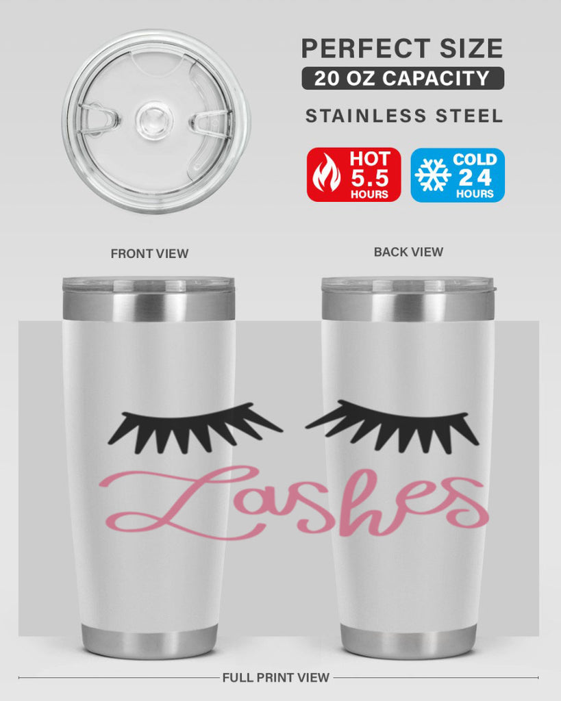 Lashes Style 69#- make up- Tumbler