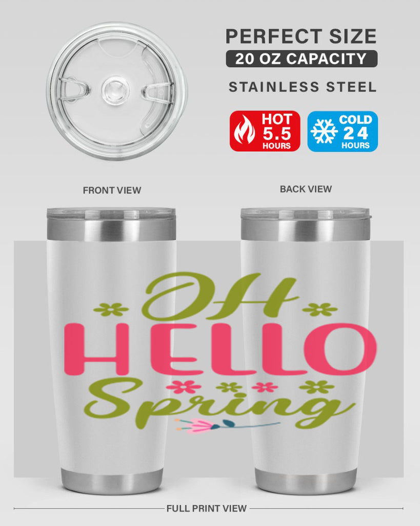 Oh Hello Spring 360#- spring- Tumbler