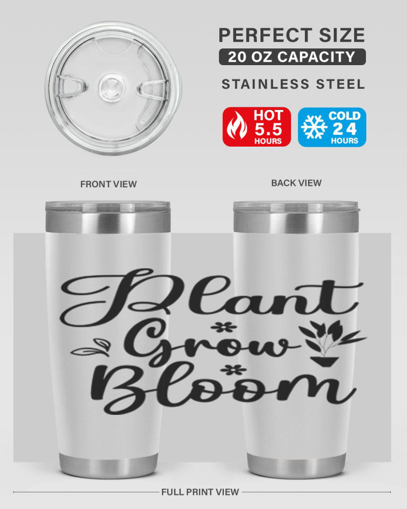 Plant Grow Bloom 391#- spring- Tumbler