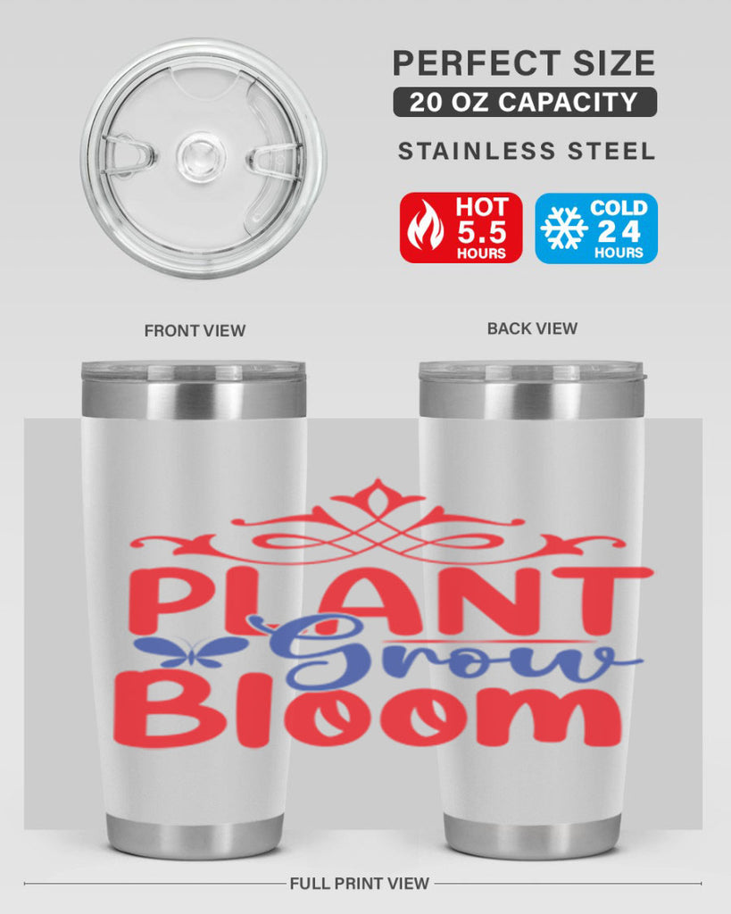 Plant Grow Bloom 392#- spring- Tumbler