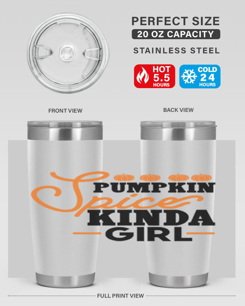 Pumpkin Spice Kinda Girl 552#- fall- Tumbler