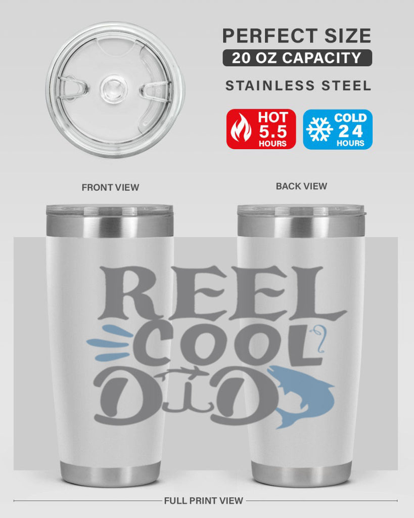 Reel Cool Dad 68#- dad- Tumbler