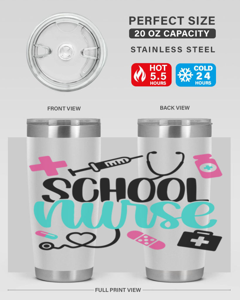 School Nurse Style Style 51#- nurse- tumbler