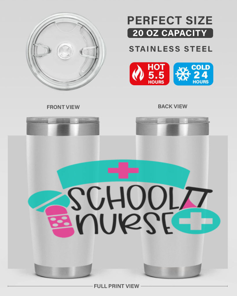 School Nurse Style Style 52#- nurse- tumbler