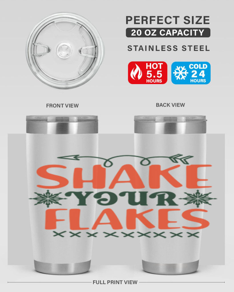Shake Your Flakes 360#- winter- Tumbler
