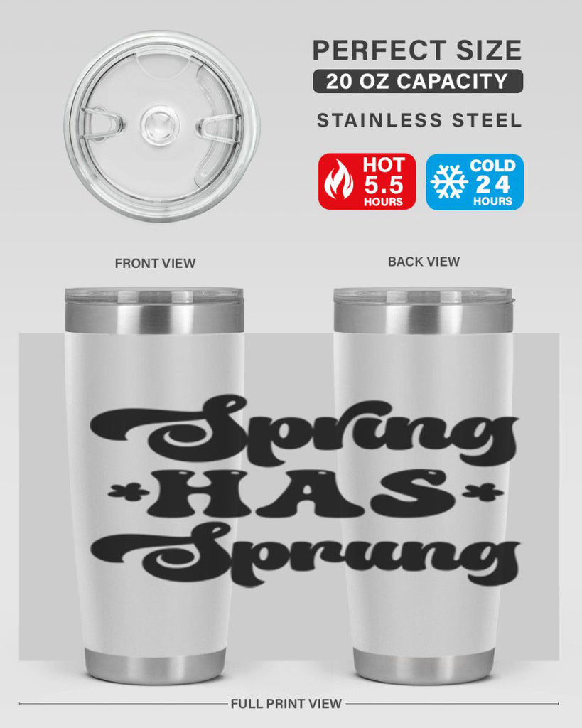 Spring has sprung  492#- spring- Tumbler