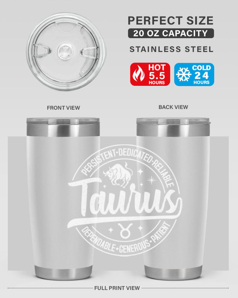 Taurus 495#- zodiac- Tumbler