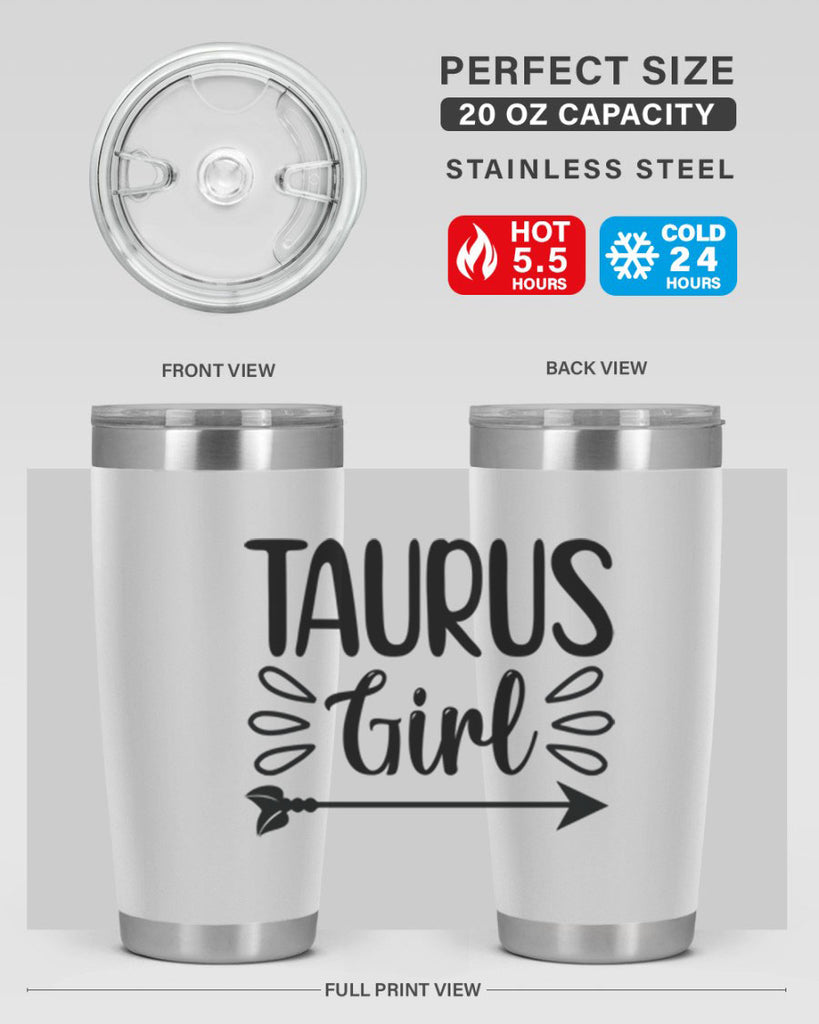 Taurus girl 500#- zodiac- Tumbler