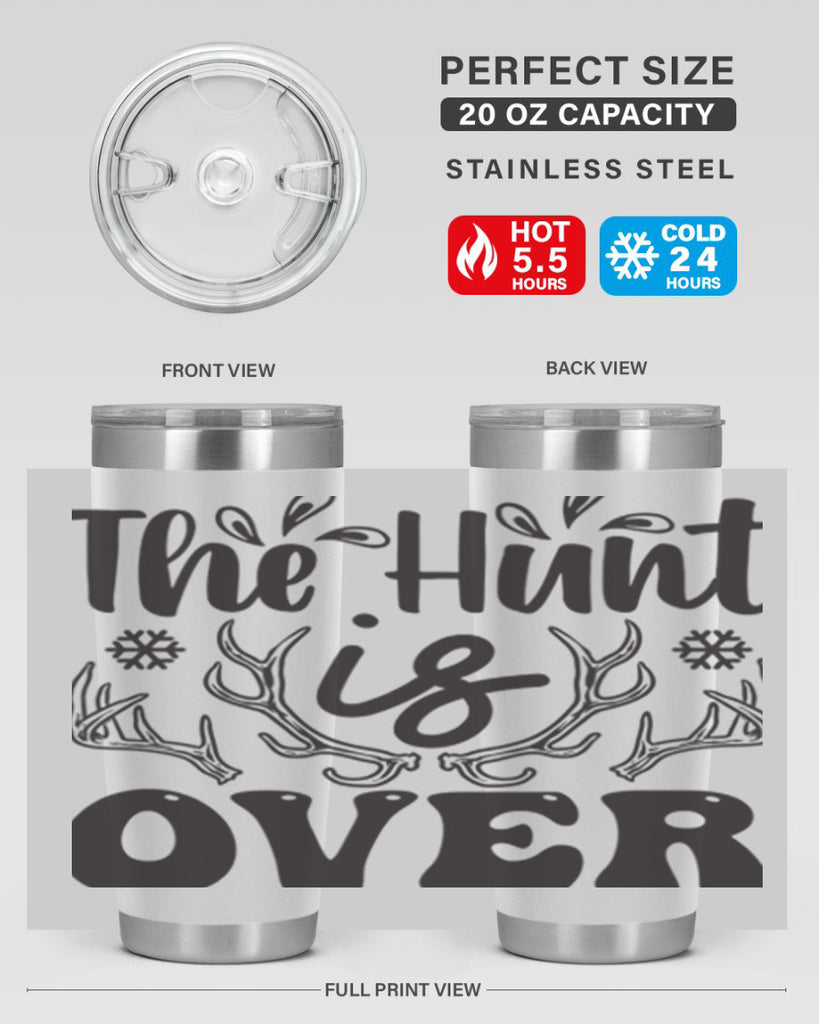 The hunt is over 403#- winter- Tumbler