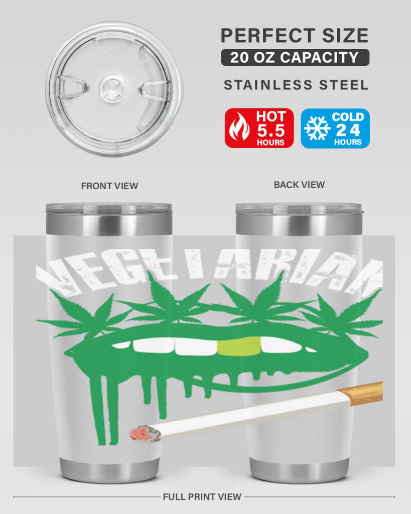 Vegetarian 270#- marijuana- Tumbler
