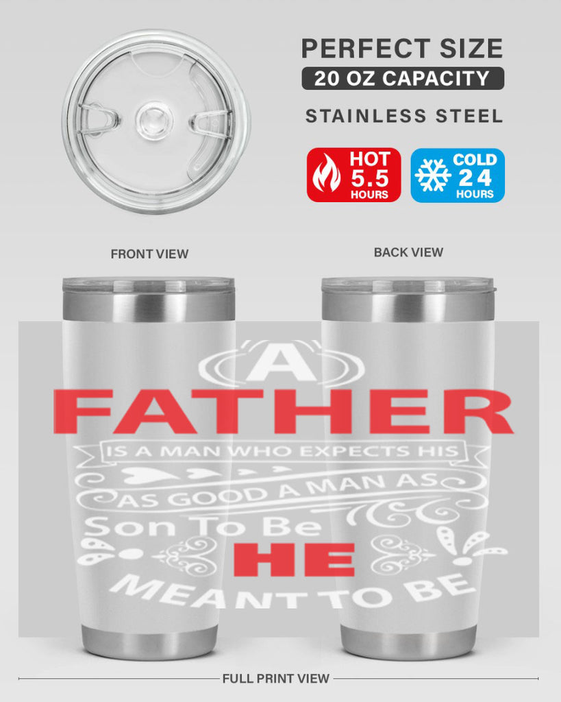 a father 247#- fathers day- Tumbler