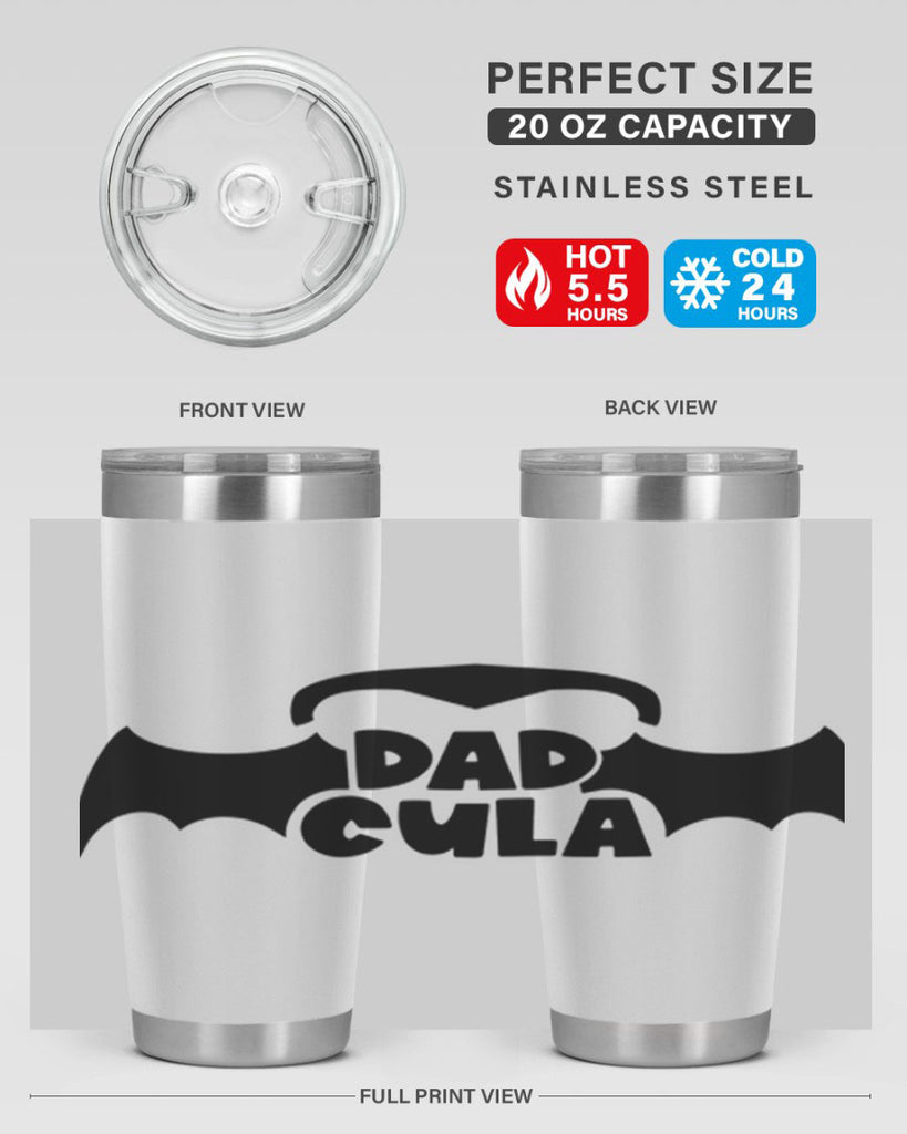 dadcula 80#- halloween- Tumbler