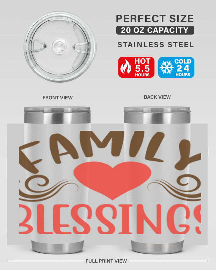 family blessings 169#- fall- Tumbler