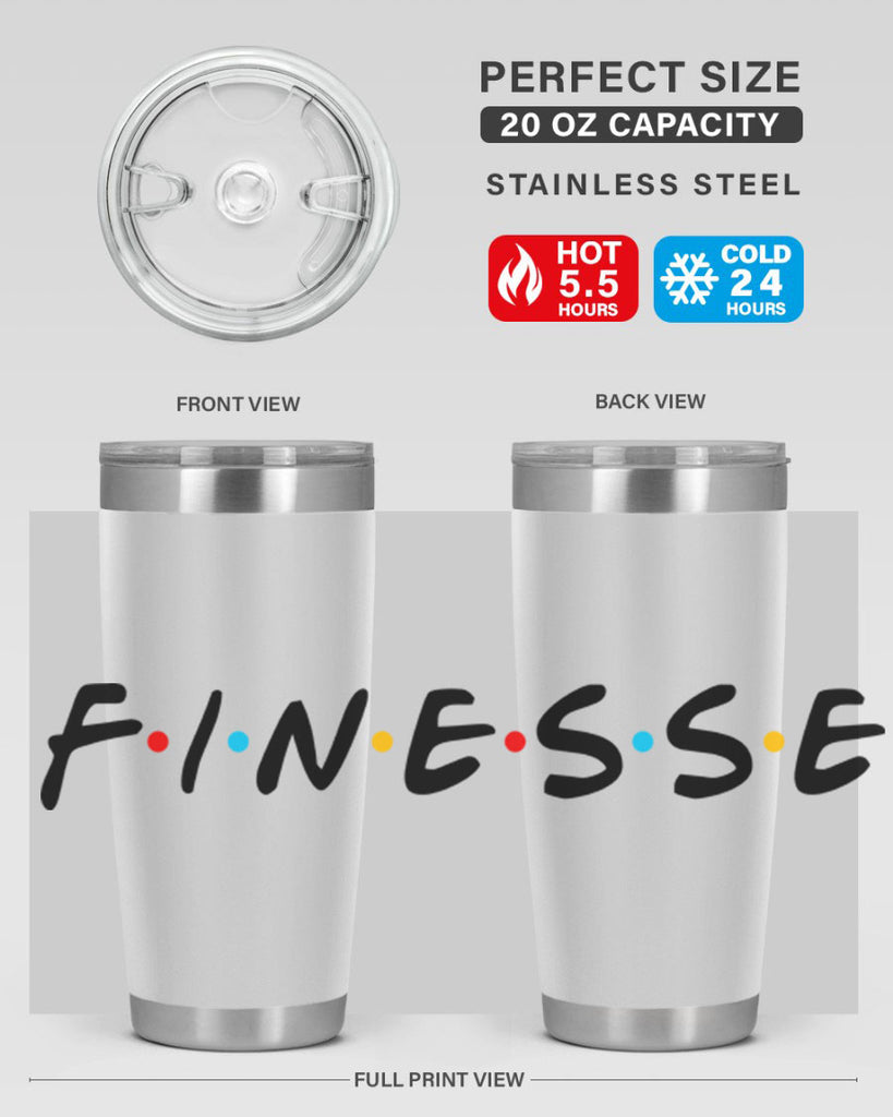 finesse 156#- black words phrases- Cotton Tank