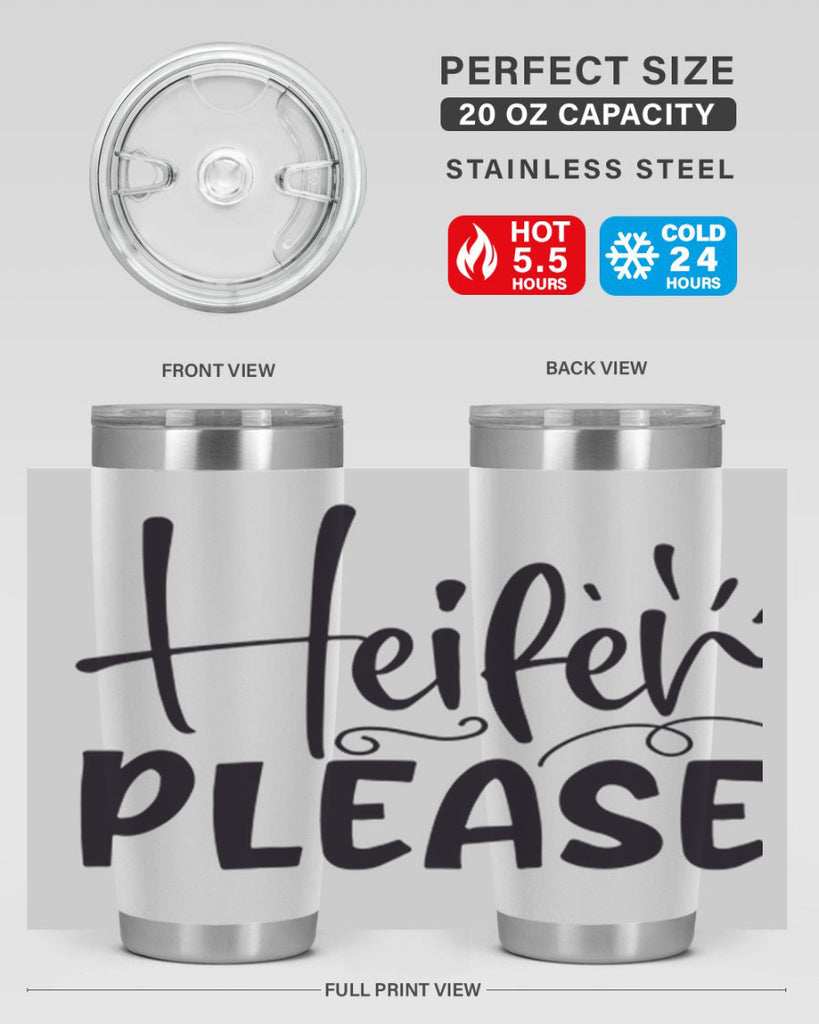 heifer please 91#- kitchen- Tumbler