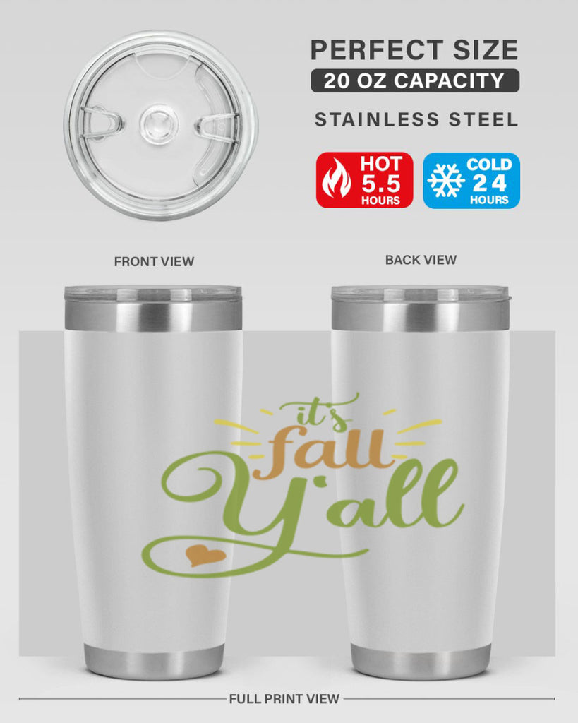 its fall yall 53#- thanksgiving- Tumbler
