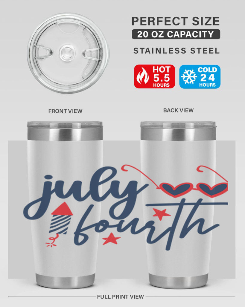 july fourth Style 70#- Fourt Of July- Tumbler