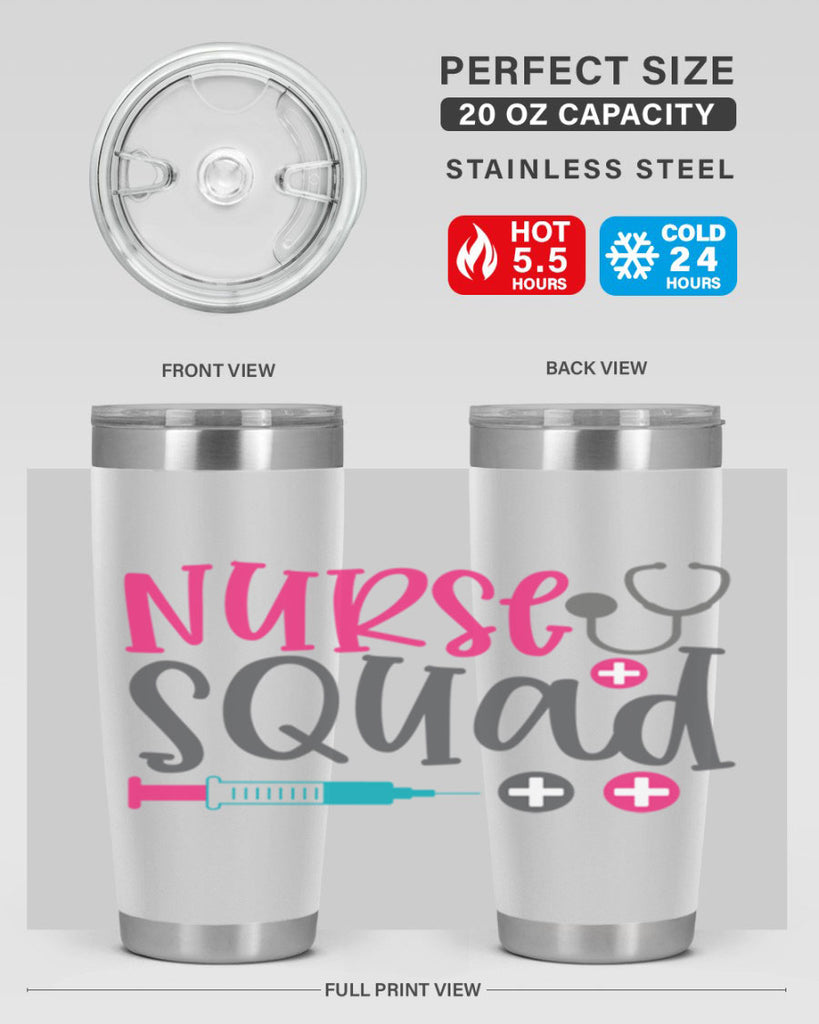 nurse squad Style 373#- nurse- tumbler