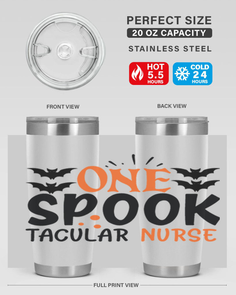 one spooktacular nurse 109#- halloween- Tumbler