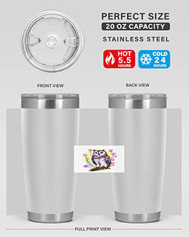 owl 18#- owl- Tumblers
