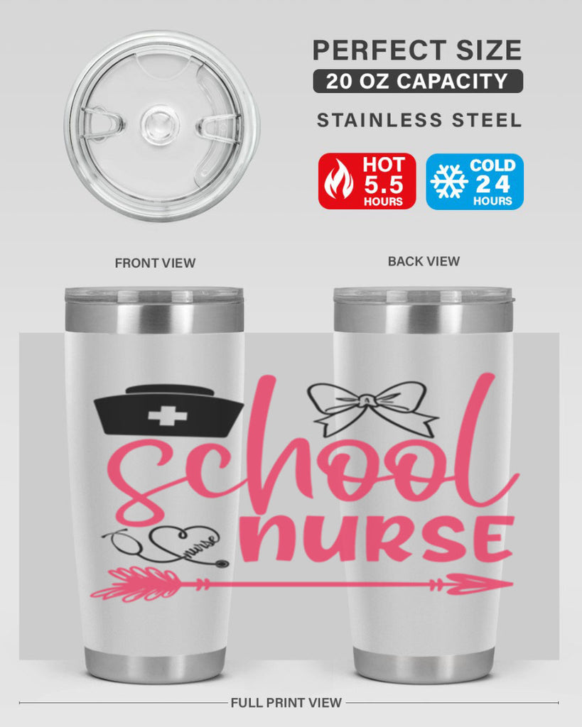 school nurse Style Style 49#- nurse- tumbler