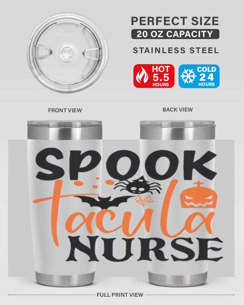 spooktacula principal 107#- halloween- Tumbler
