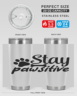 stay paw sitive Style 61#- dog- Tumbler