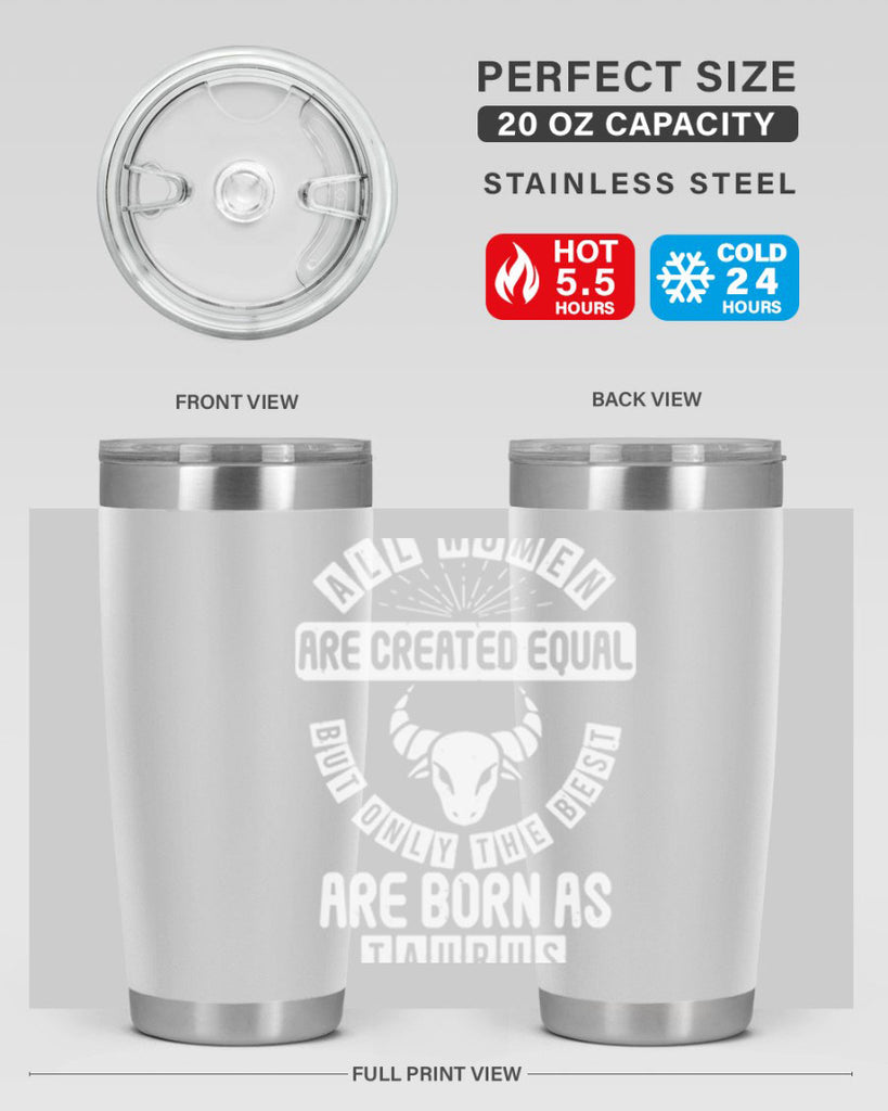 taurus 487#- zodiac- Tumbler